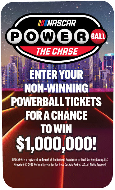 Nascar Powerball 2026 mobile